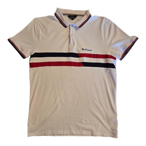 Lot of two Ben Sherman Polo Shirts Men's Size Medium - Picture 3 of 3